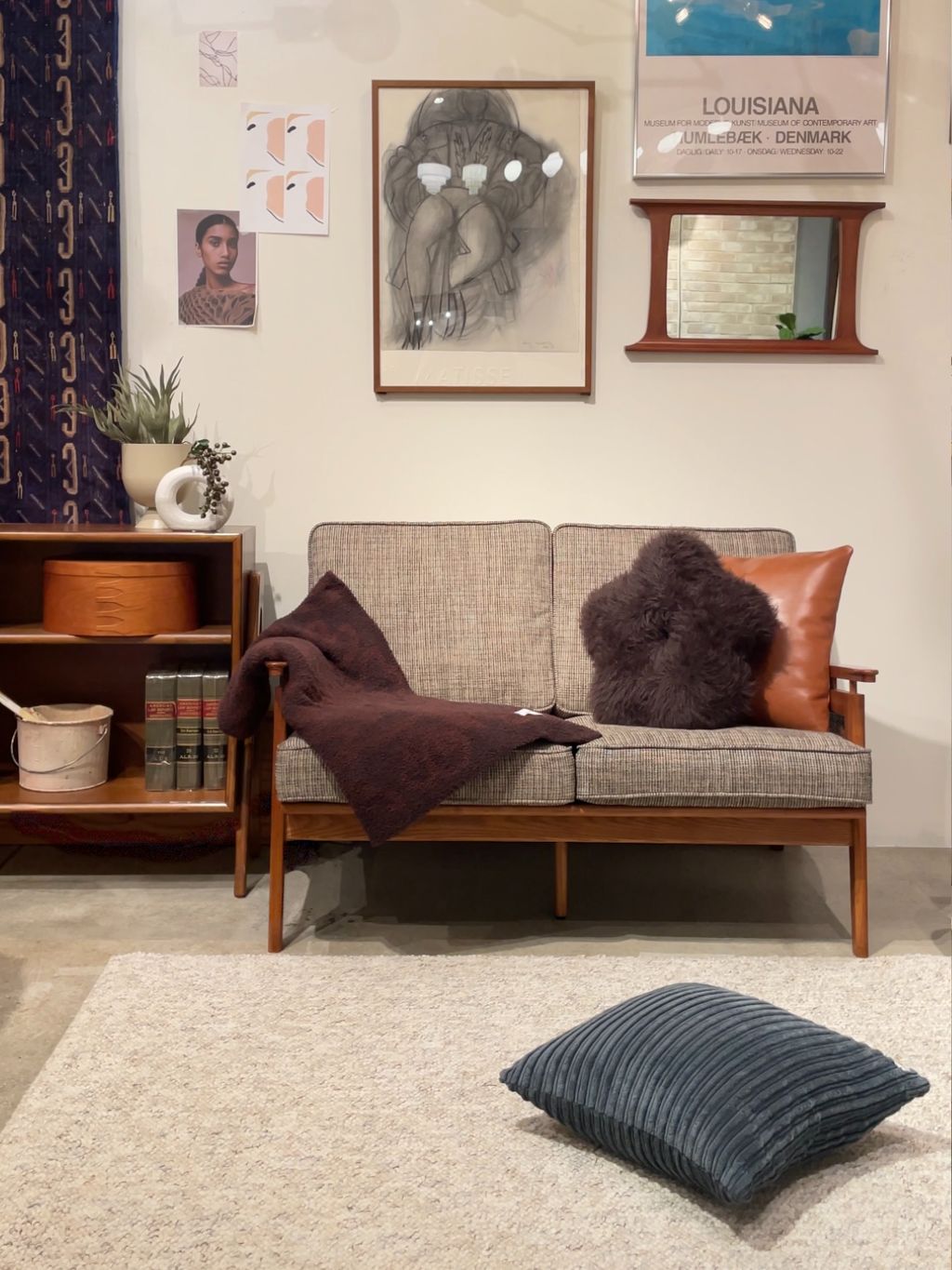 CHENILLE YARN BLANKET L ブランケットのコーディネートスナップ