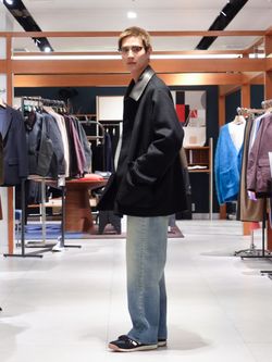 AURALEE (オーラリー) CASHMERE MELTON HAND SEWN ブルゾンの