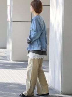 追加2》デニムジャケットのコーディネートスナップ（misato）｜JOURNAL