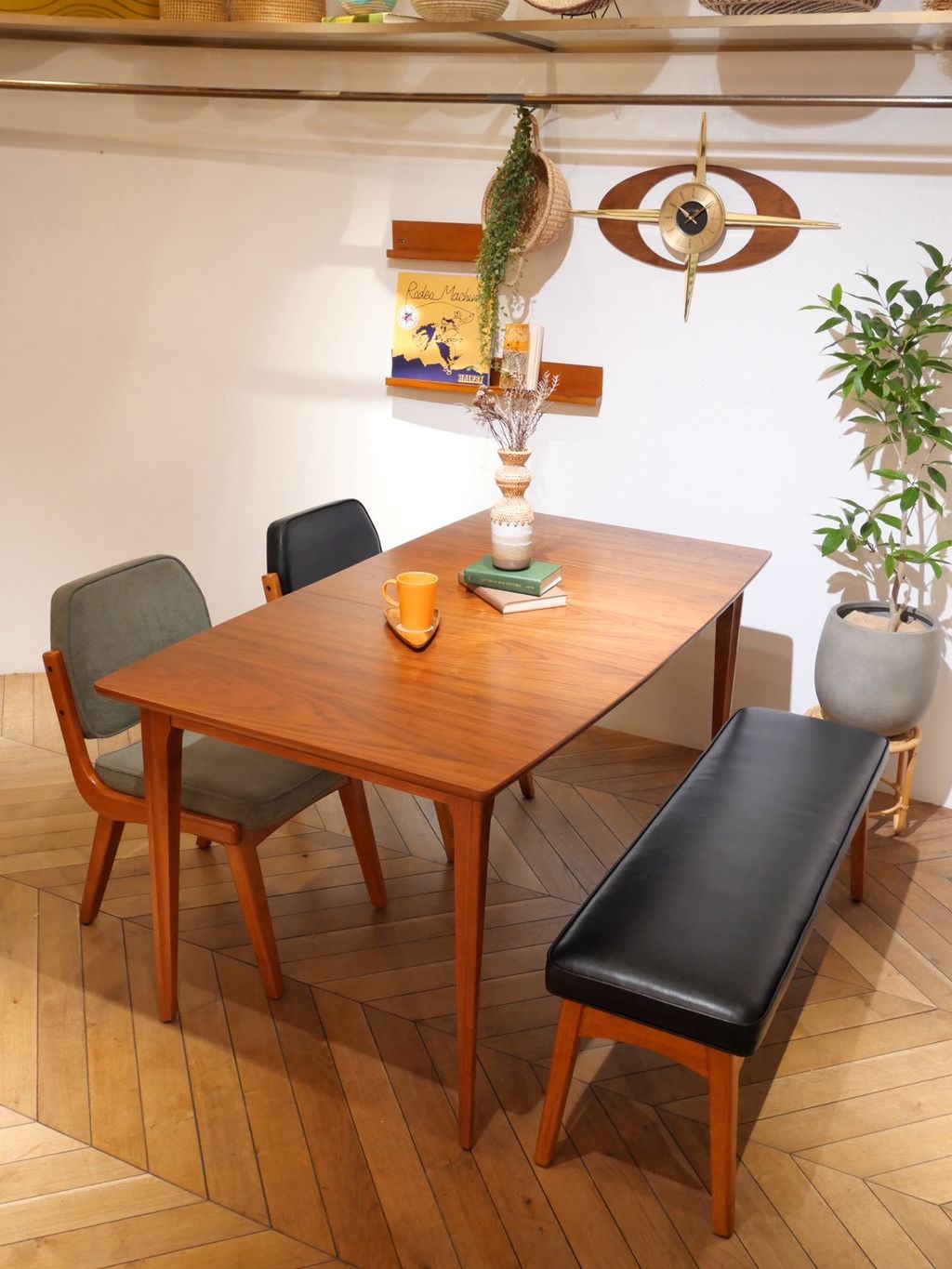 大型商品》BROOKS DINING TABLE ブルックスダイニングテーブルの