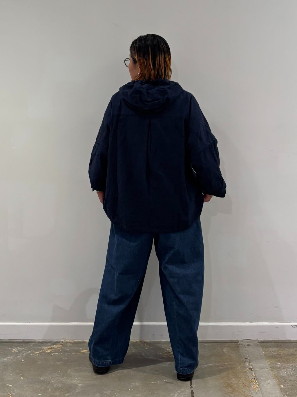 OX フードシャツのコーディネートスナップ（M.M）｜journal standard