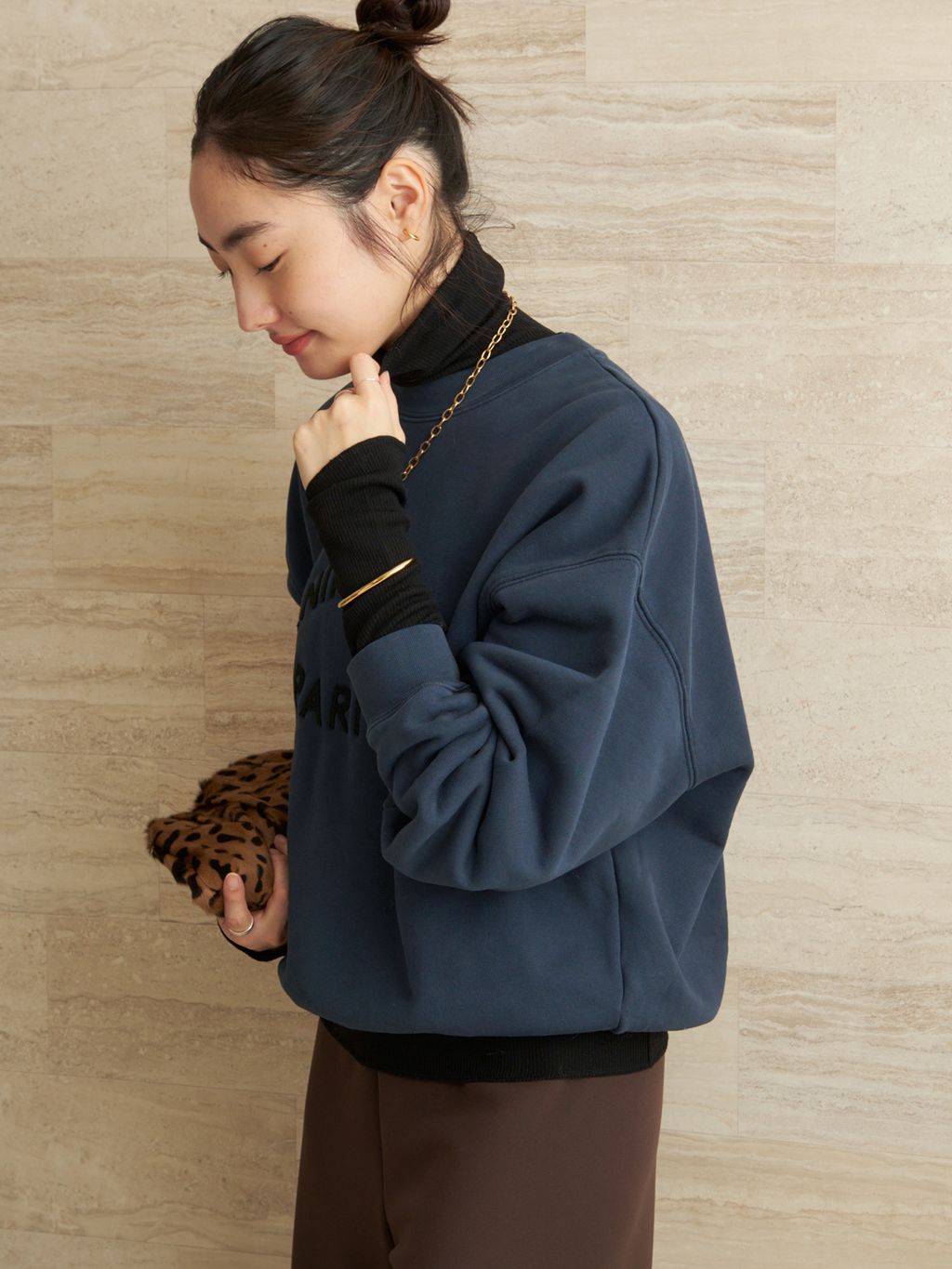 予約》ANINE BING / アニービン JASI SWEATSHIRT PARIS スウェットの