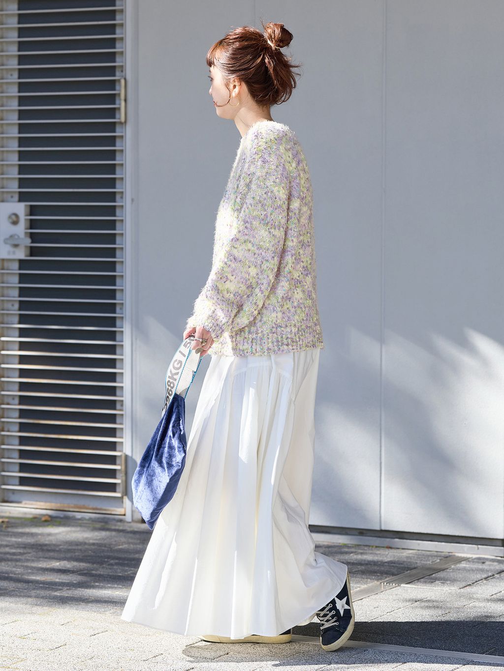 追加7》手洗い可 / ポコポコヤーンミックス2WAYカーディガンの