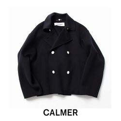 定番と新シルエット、2つの魅力『CALMER のPコート徹底解剖』｜CALMER
