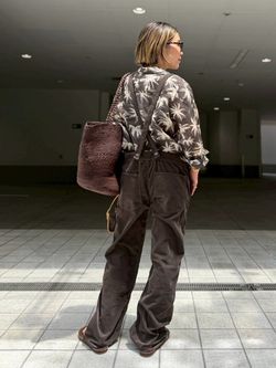 STAMMBAUM/シュタンバウム】 Corduroy Overallのコーディネート