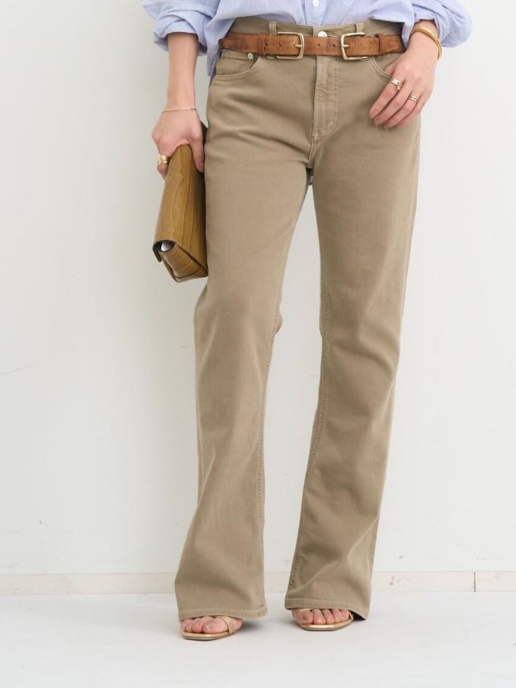 Washed Relax Shirtsのコーディネートスナップ（PR Sasaki）｜L