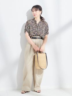 DEVEAUX/DOT/ムジタックスリーブシャツのコーディネートスナップ（toda