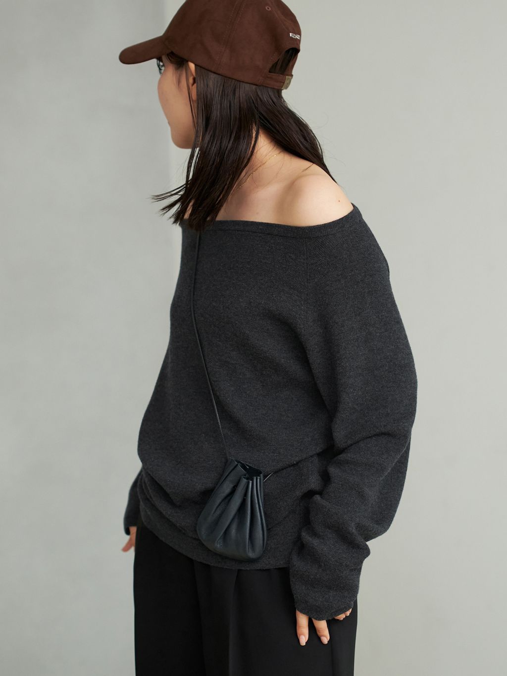 plage Off shoulder slit ニット plage（プラージュ）の「Off shoulder slit ニット（ニット/セーター