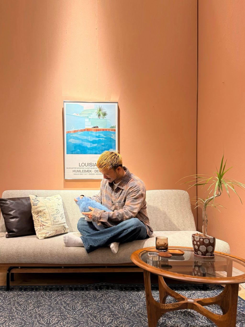 大型商品》SILHOUETTE CENTER TABLE シルエット センターテーブルの