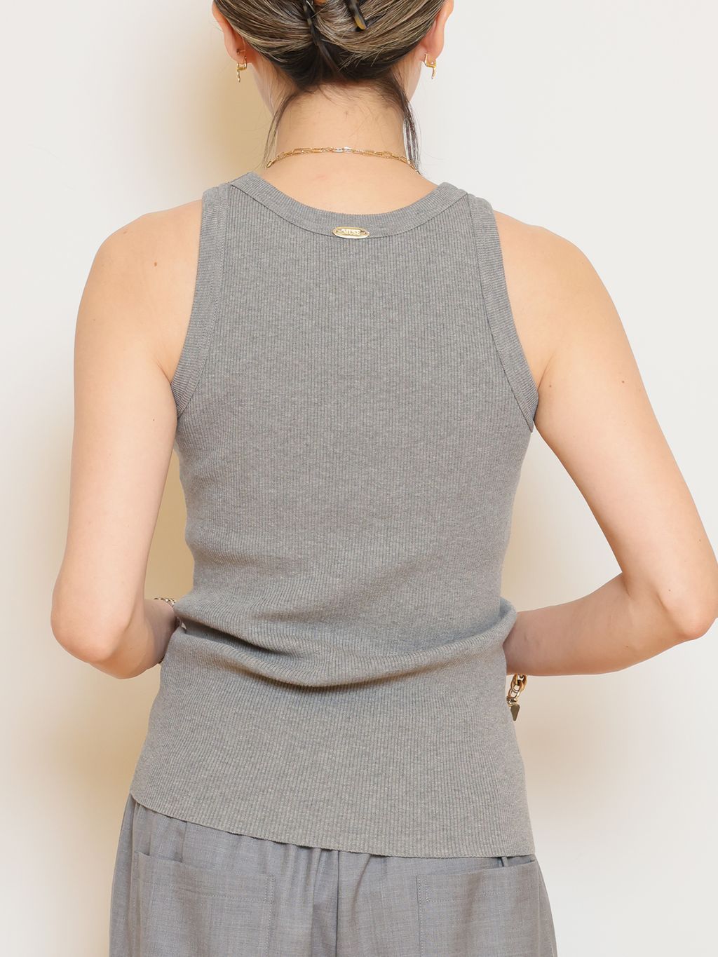 新品未使用　*LOREL D RIB タンクトップ Deuxieme Classe *LOREL D RIB タンクトップ グレーA - メルカリ