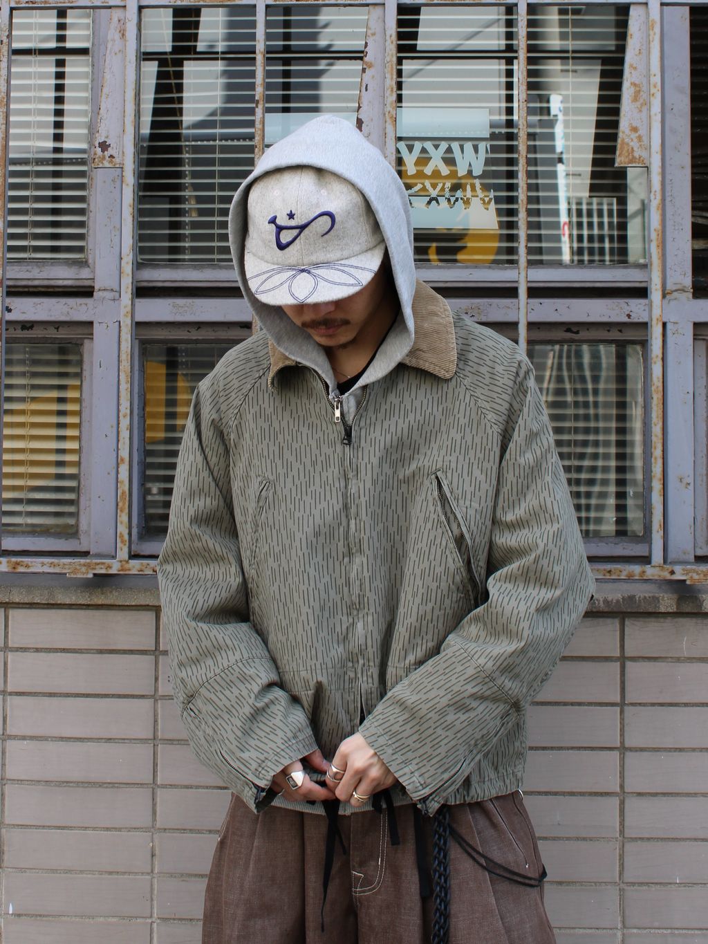 ジャケット・アウター ANCELLM CAMO ZIPUP JACKET ANCELLM / アンセルム CAMO ZIPUP JACKETのコーディネートスナップ