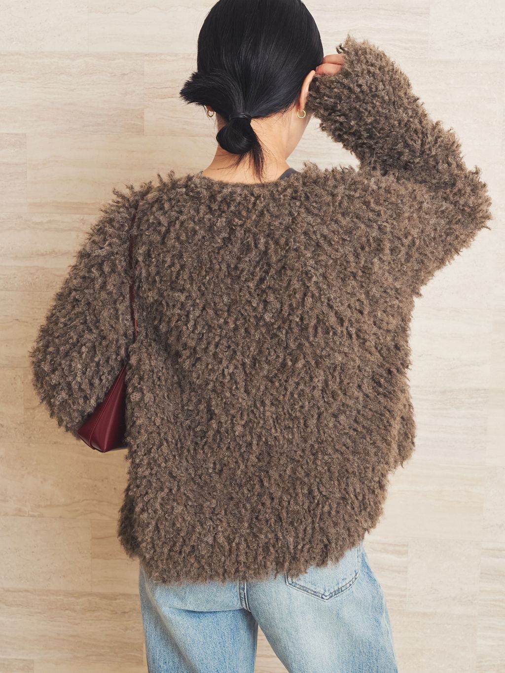 追加予約》MIA / ミア TEDDY ジャケットのコーディネートスナップ 