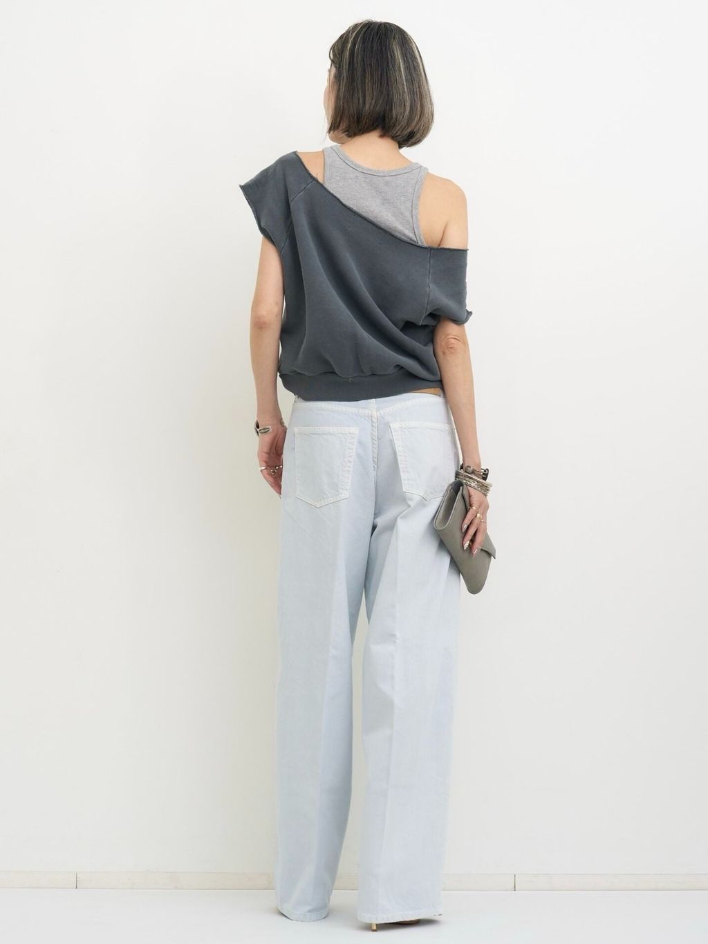HAIKURE/ハイクル】 BETHANY DENIMのコーディネートスナップ（STAFF.S