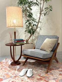 大型商品》GHENT LOUNGE CHAIR GRAY ヘント ラウンジチェアの