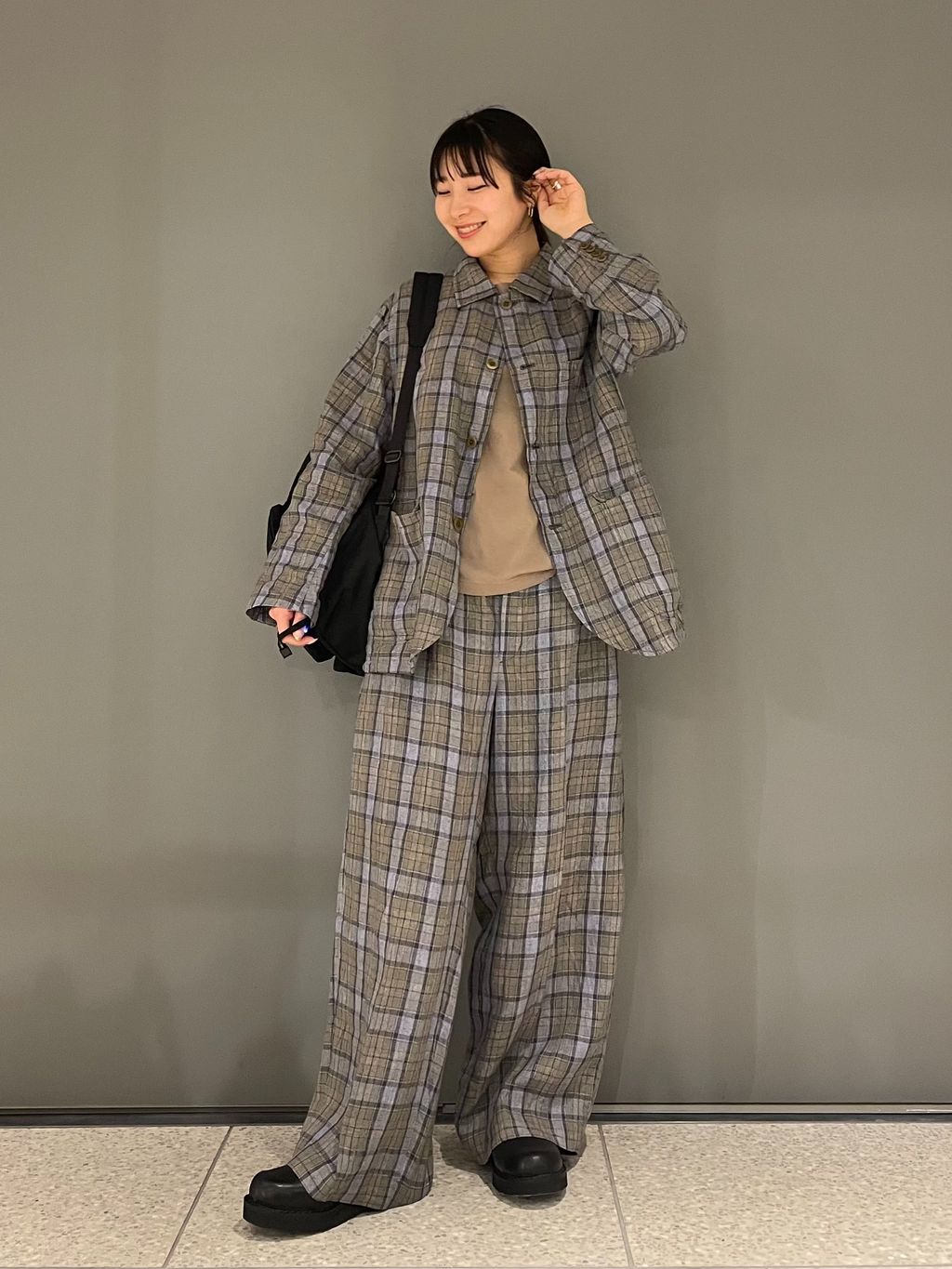 ts(s)】Patch & Flap Pocket Shirt Collar Jのコーディネート