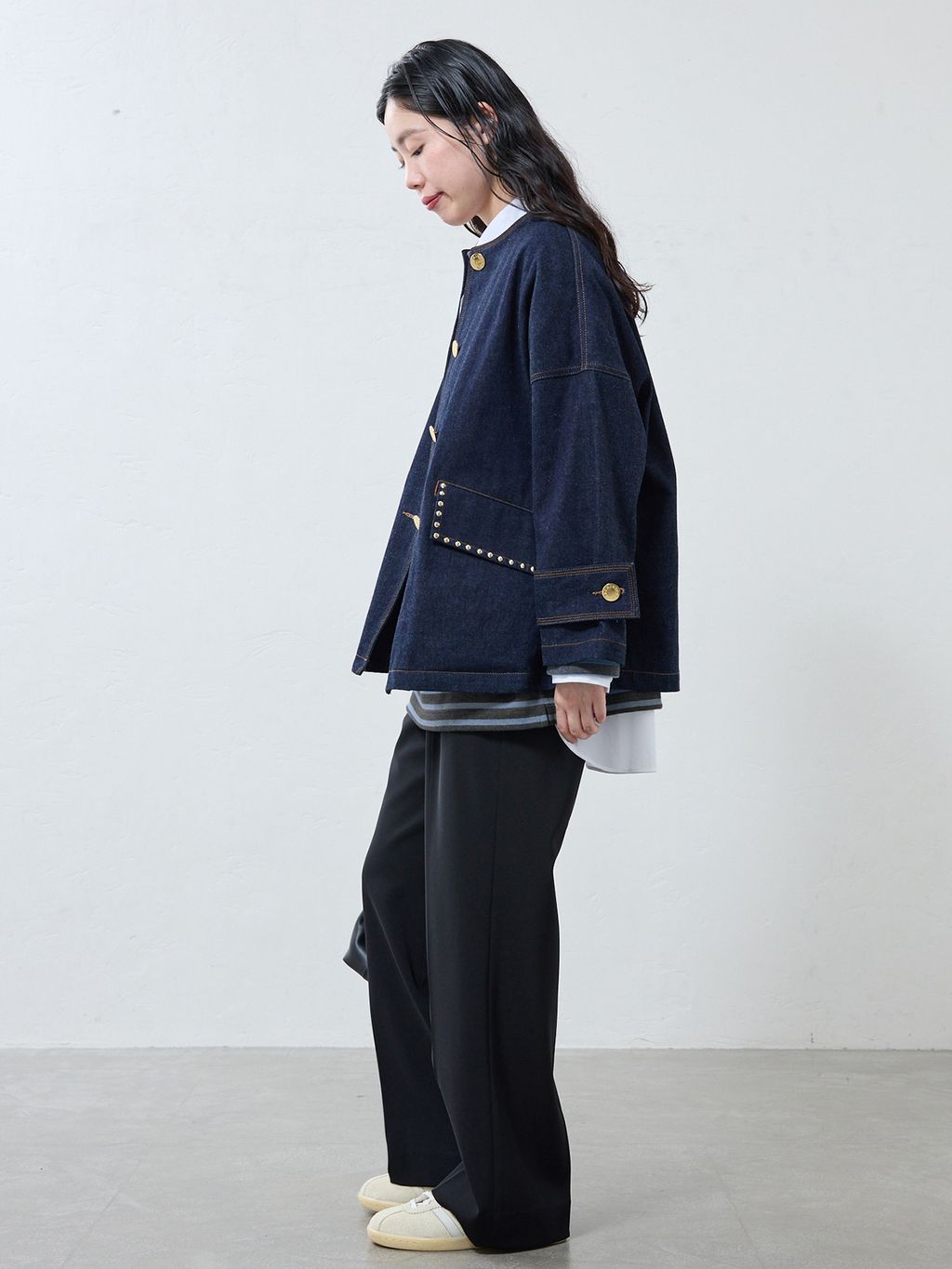 SAINT JAMES/セントジェームス 別注 OUESSANT LOOSE カットソー 20JCの