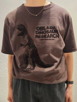 Oblada 別注 DINOSAUR TEE Spick & Span お値下げ中！Oblada 別注