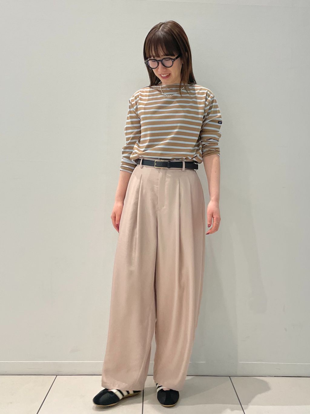 SAINT JAMES/セントジェームス MORLAIX カットソーのコーディネート