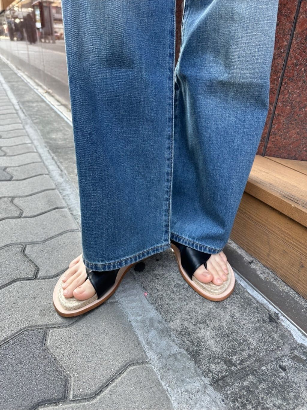 LEVI'S/リーバイス S*S 別注SMU RIBCAGE WIDE LEGのコーディネート