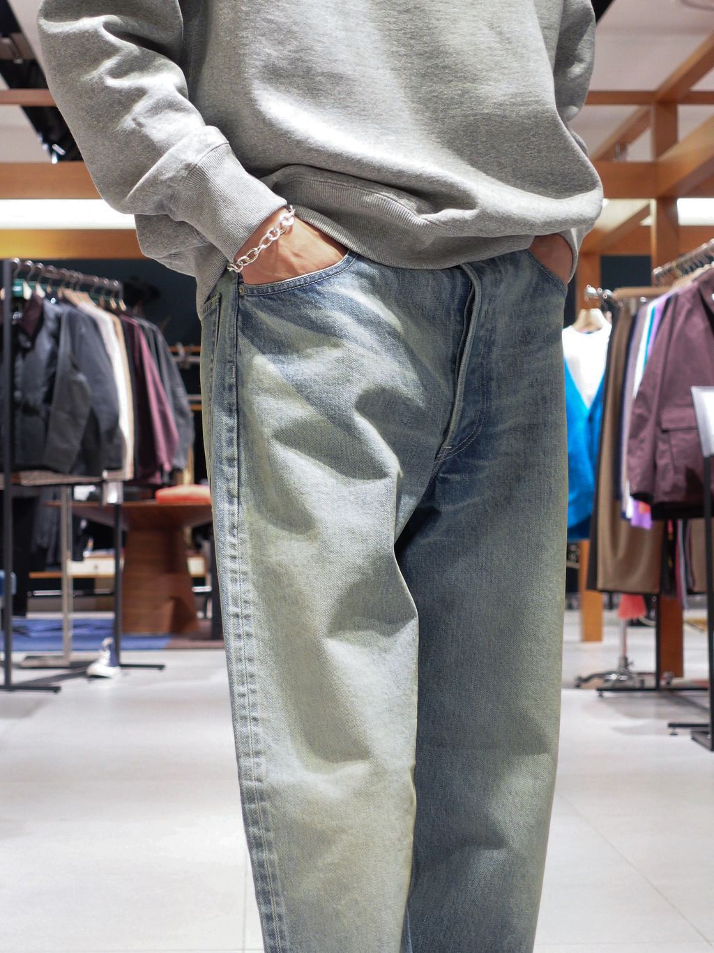AURALEE (オーラリー) CASHMERE MELTON HAND SEWN ブルゾンの