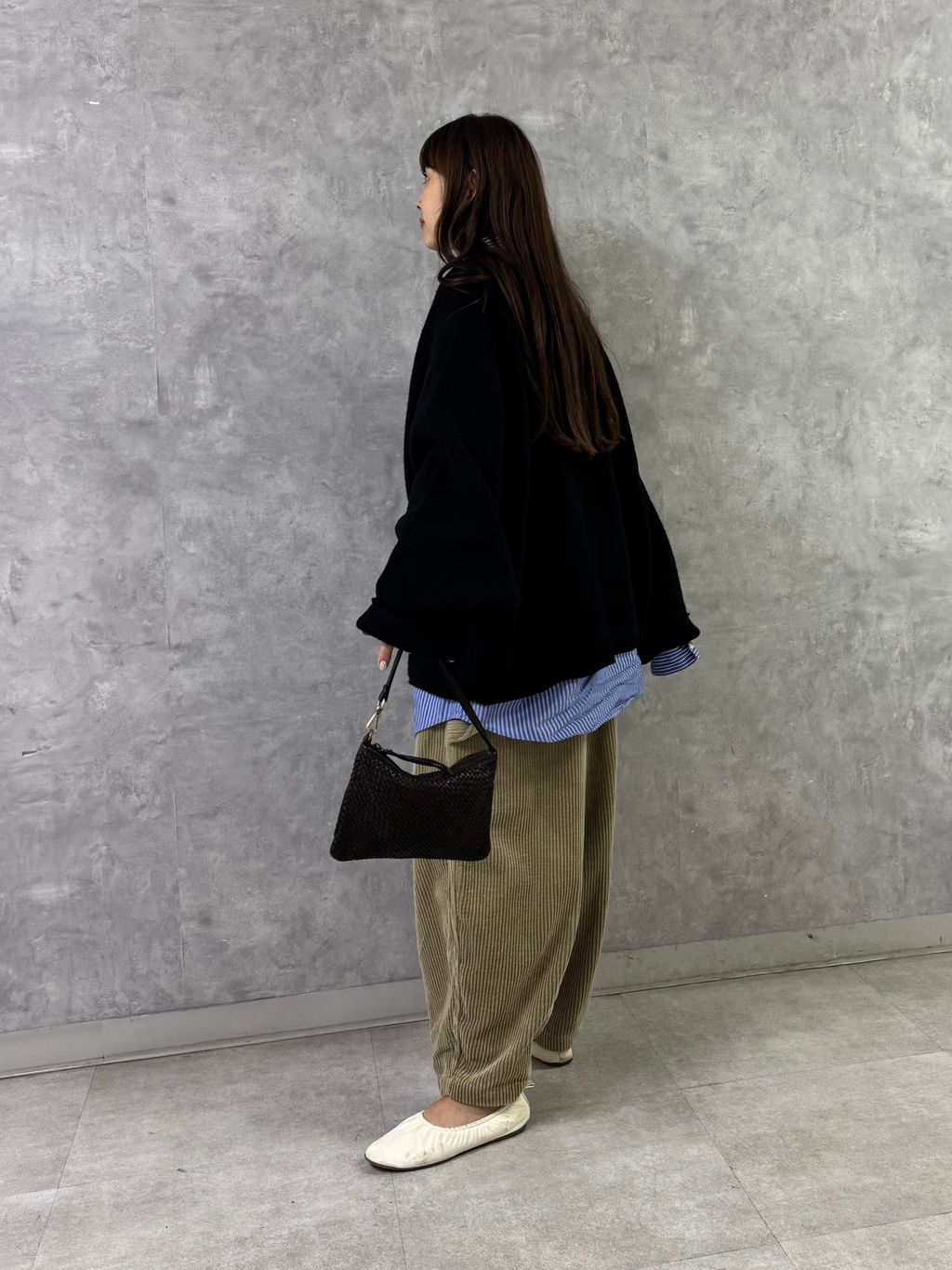 5Wコール フェロペインターパンツのコーディネートスナップ（A.O