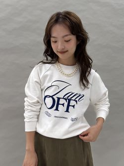 RUSSELL×LOUNA コンパクトスウェットのコーディネートスナップ（ayumi