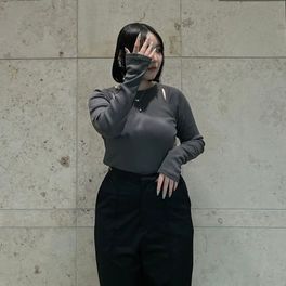 KURO/クロ 別注 DENIM SH デニムシャツのコーディネートスナップ（naka