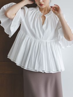 NOBLE別注》MARIHA/マリハ 星明かりのブラウスのコーディネート