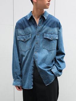 MAISON MARGIELA(メゾン マルジェラ) BICOLOR DENIM SHIRTの