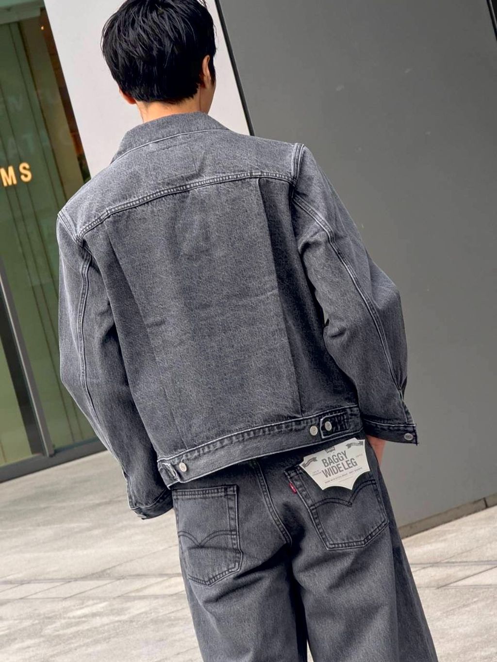 Levi's(リーバイス) 別注 2nd Type トラッカー ジャケット ASH BLACKの