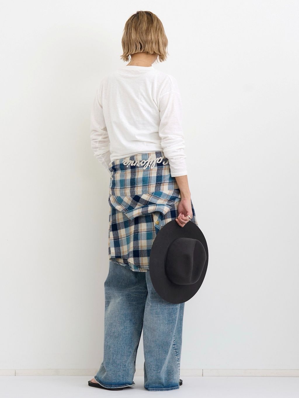 アパルトモン　グッドグリーフ　GENTLE FORK WIDE DENIM GOOD GRIEF!/グッド グリーフ】 GENTLE FORK WIDE DENIMの
