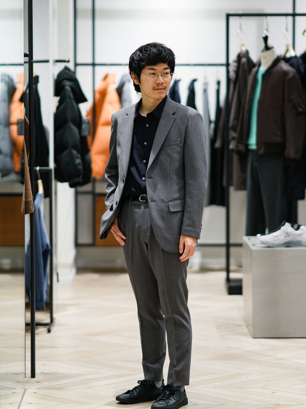 ドライダブルクロス 2Bジャケット【セットアップ着用可能】の