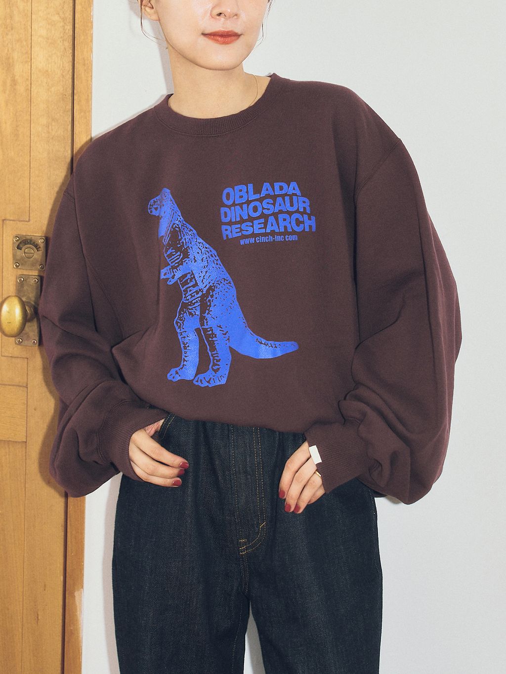 40周年 別注 / 予約》oblada / オブラダ DINOSAUR SWEATの