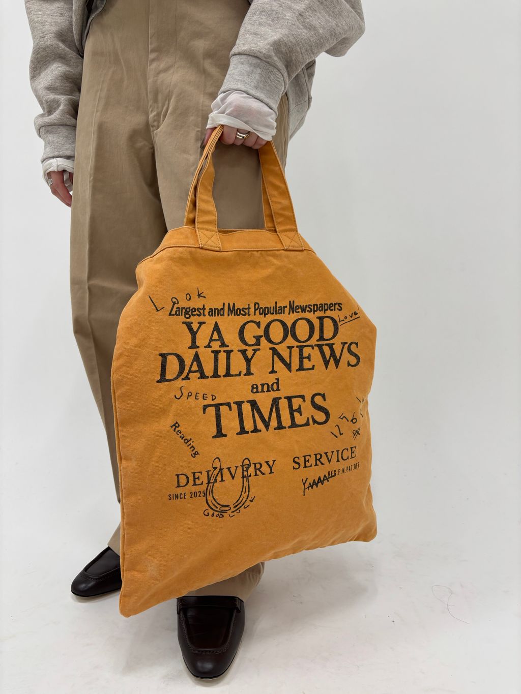 YAKMixスエットオーバートップスのコーディネートスナップ（kyoka