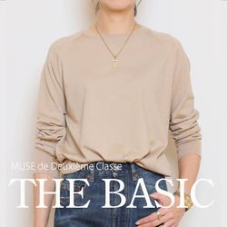 MUSE de Deuxieme Classeスムースワイドニット Cashmere Basic ニット（ニット／セーター）｜MUSE de Deuxieme Classe