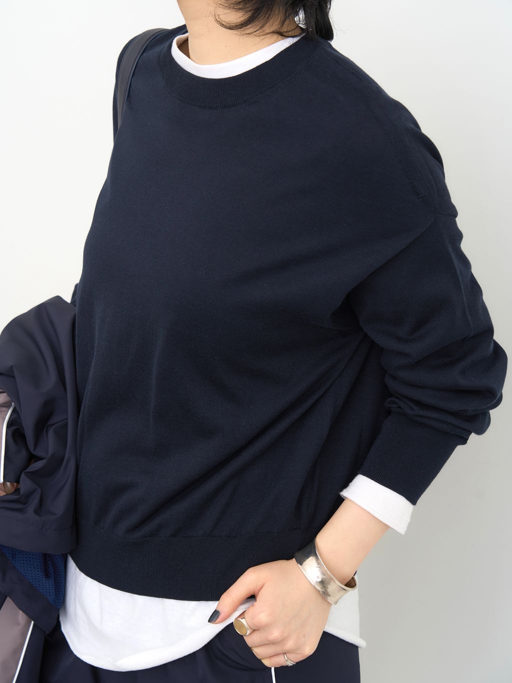 AMERICANA/アメリカーナ】 CREWNECK LONG SLEEVE TEEのコーディネート