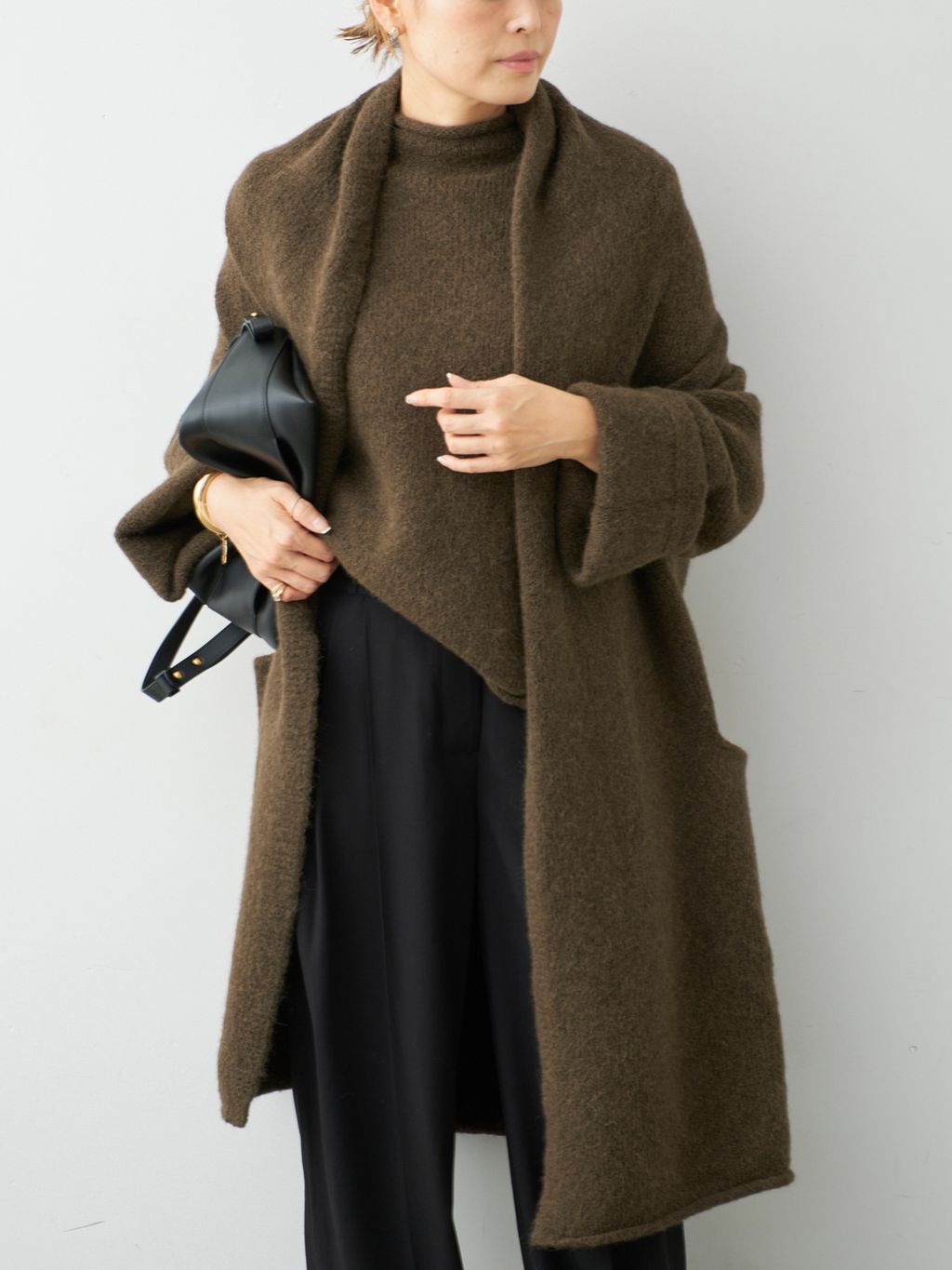 LAUREN MANOOGIAN/ローレン マヌージアン】CAPOTE COATの