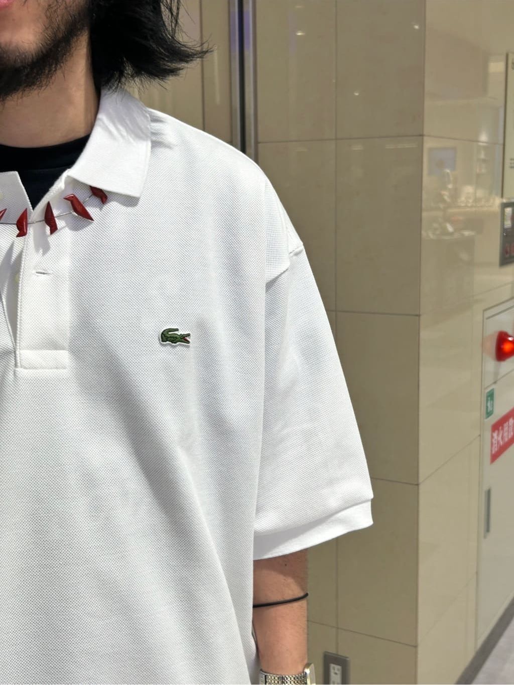 LACOSTE / ラコステ 別注 ポロシャツのコーディネートスナップ（kei