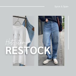 RESTOCK】大HITアイテムが続々と再登場！｜Spick & Span｜ブログ