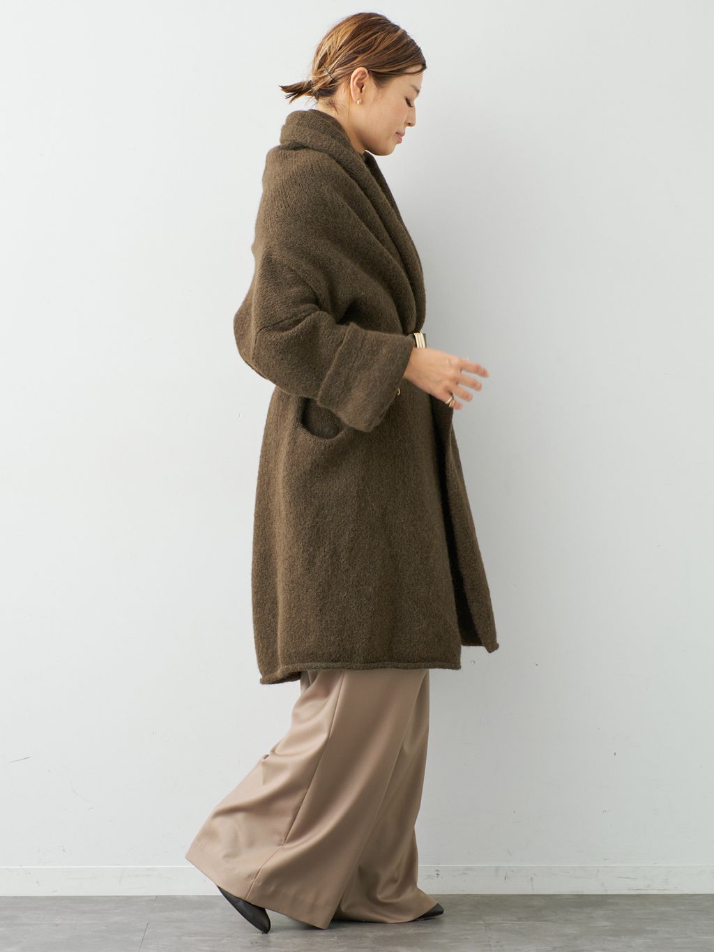 LAUREN MANOOGIAN/ローレン マヌージアン】CAPOTE COATの