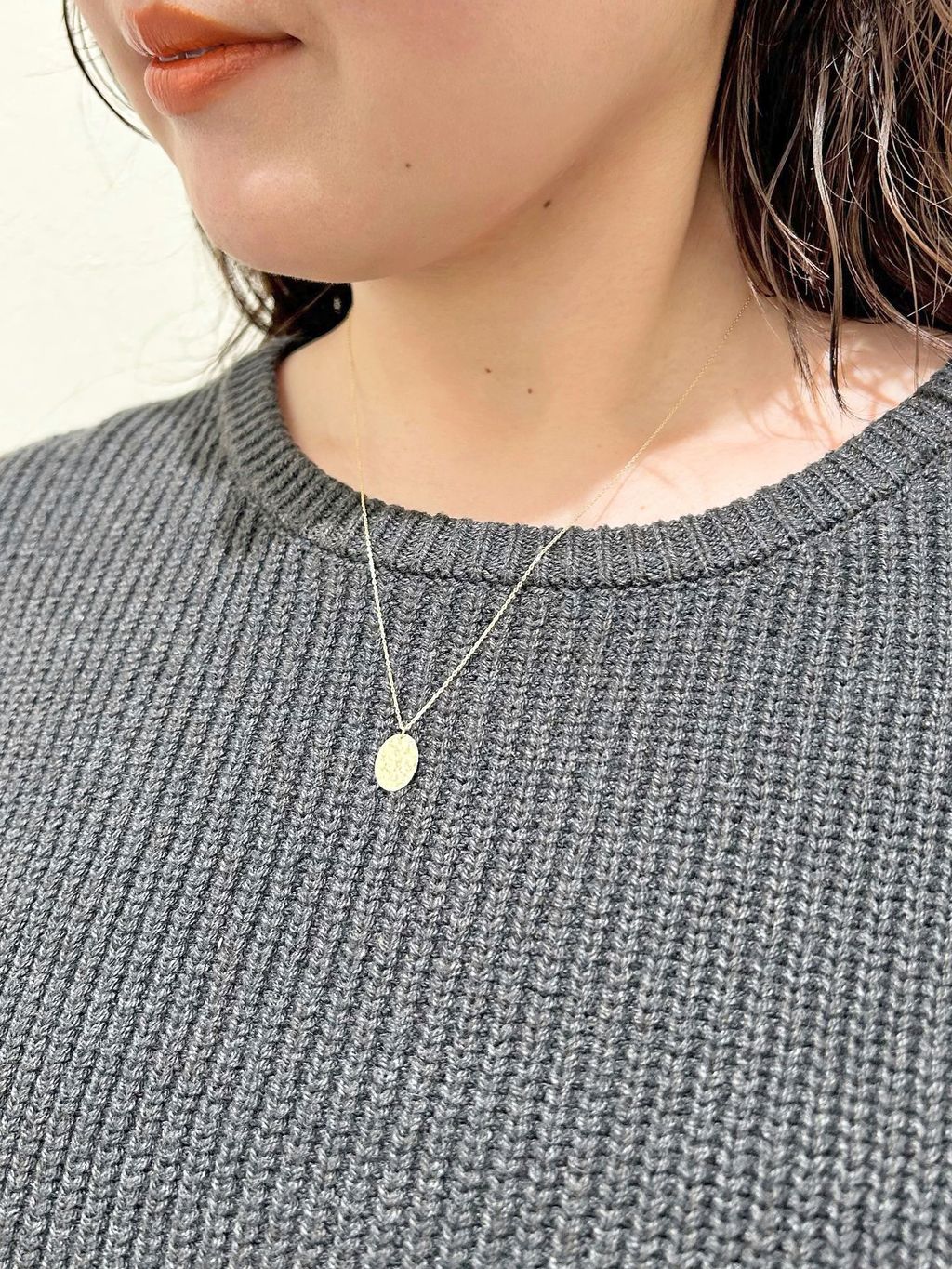 オーバルダイヤブレスレット K10のコーディネートスナップ（chiaki