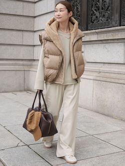 ドゥズィエムクラス MY WHITE マイホワイト VEST MY WHITE/マイホワイト】VEST（ダウン・中綿ベスト）｜Deuxieme Classe