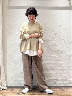 221VILLAGE 】WOOL PILE PTのコーディネートスナップ（M.S）｜journal