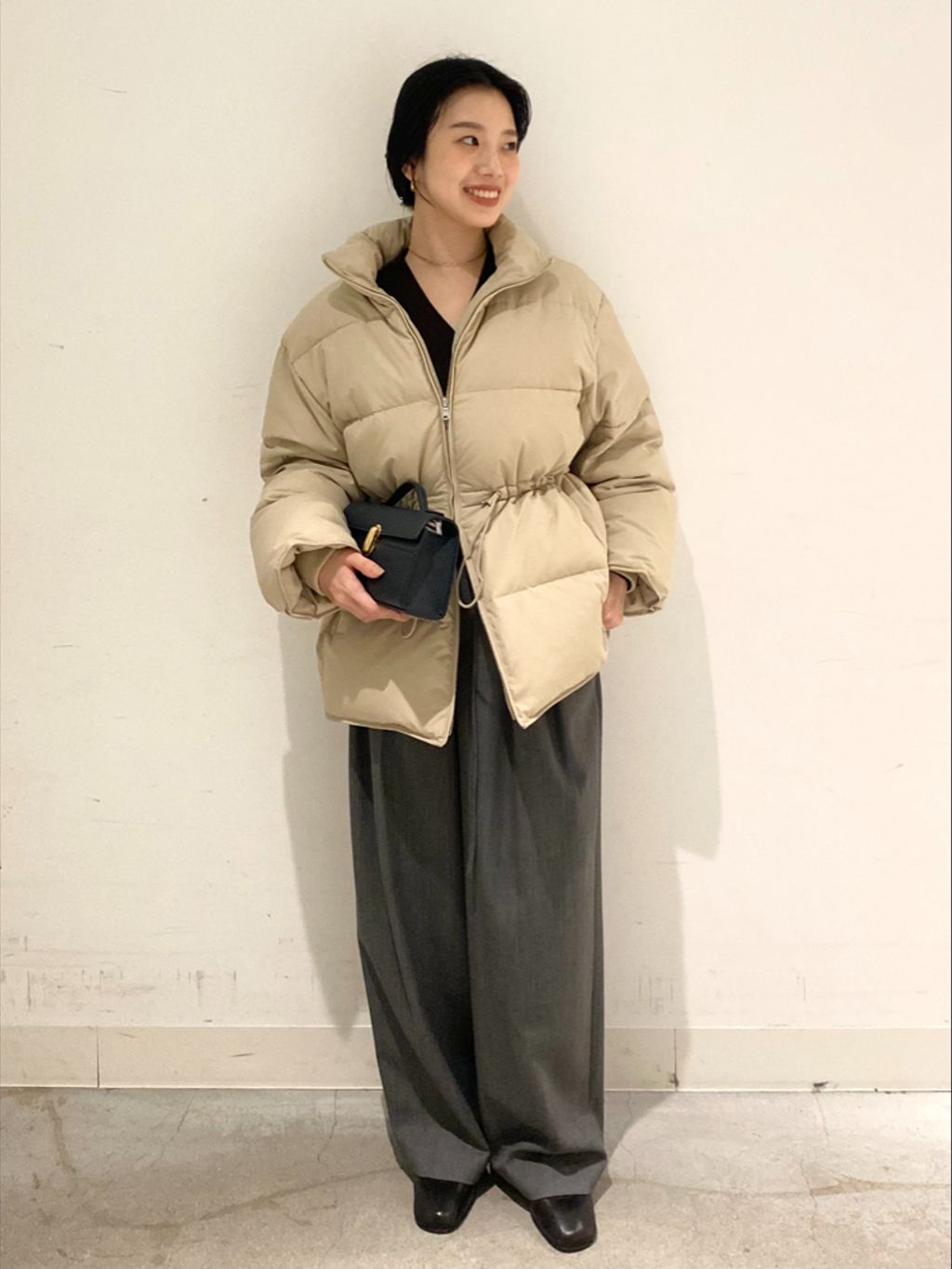 HAKUU / ハクウ 別注 ダウンジャケットのコーディネートスナップ（sae