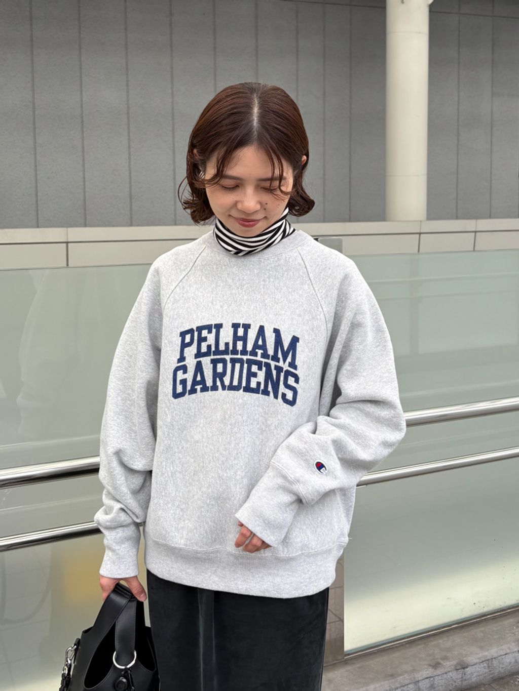 別注【CHAMPION/チャンピオン】or JS ロゴスウェットのコーディネート