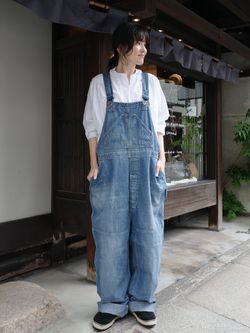 chimala】 8.5OZ W WIDTH DENIM OVERALLのコーディネートスナップ（A.Y