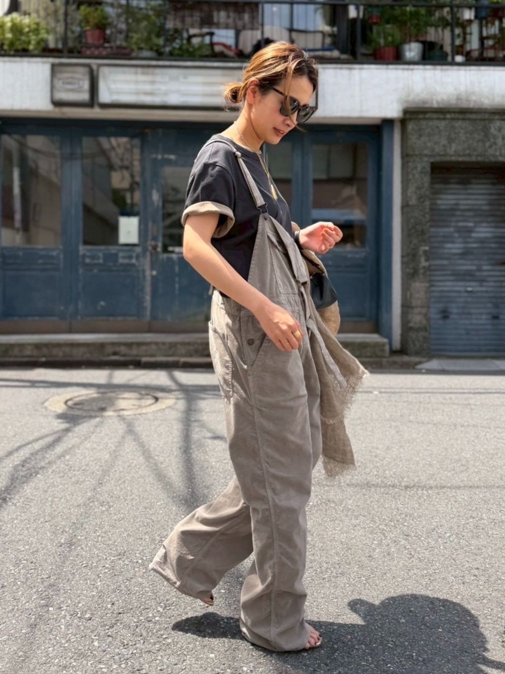 STAMMBAUM/シュタンバウム】 Corduroy Overallのコーディネート