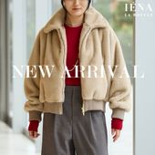 LA BOUCLE｜NEWARRIVAL 予約で人気のエコファーブルゾンが登場！｜IENA