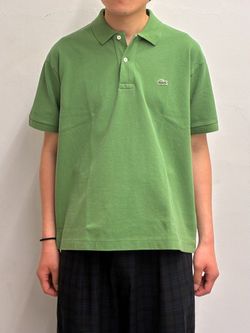 LACOSTE×JS ラコステ ジャーナルスタンダード別注 ヘビーピケポロシャツ LACOSTE / ラコステ 別注 ピグメント ダイ ヘビー ピケ ポロシャツ