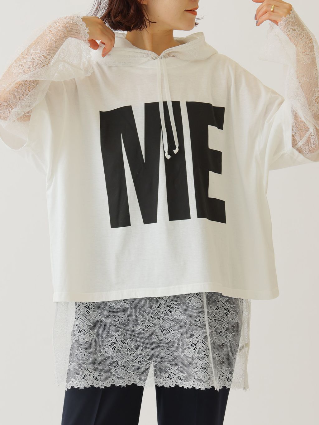 別注 / 追加》KATHARINE HAMNETT / キャサリンハムネット SLOGAN TEEの